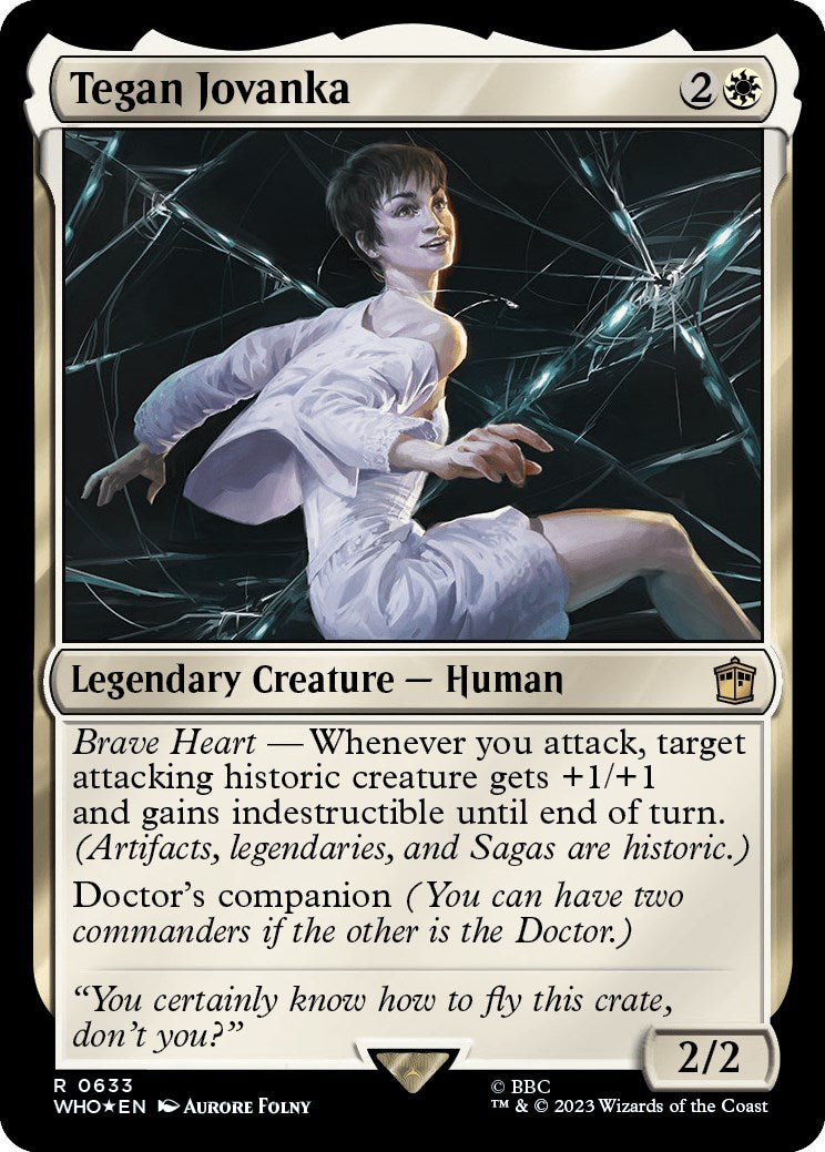 Tegan Jovanka (Surge Foil) [Doctor Who] | Card Merchant Takapuna