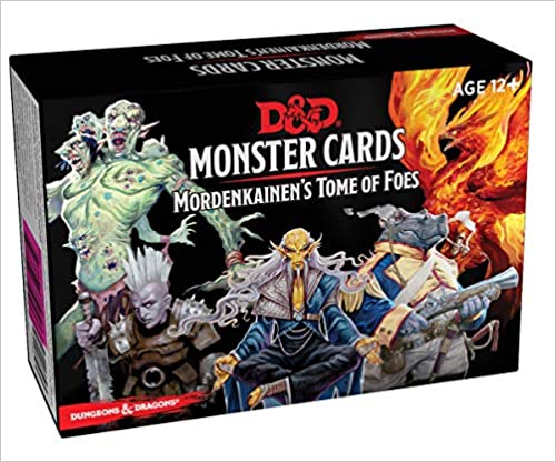Dungeons and Dragons- Monster Cards: Mordenkainen's Tome of Foes | Card Merchant Takapuna