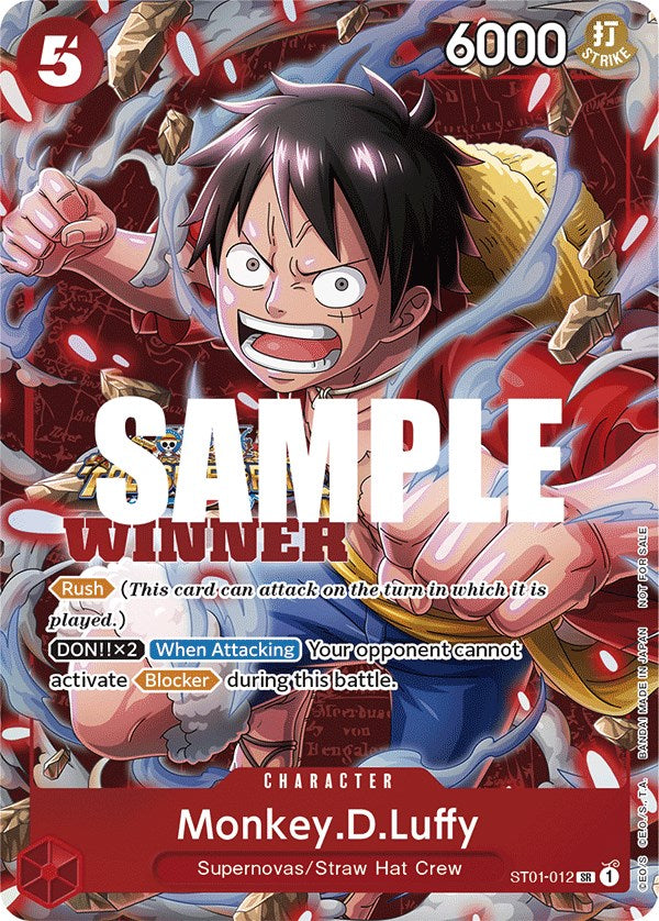Monkey.D.Luffy (Winner Pack Vol. 5) [One Piece Promotion Cards] | Card Merchant Takapuna