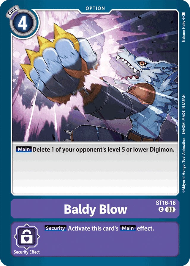 Baldy Blow [ST16-16] [Starter Deck: Wolf of Friendship] | Card Merchant Takapuna