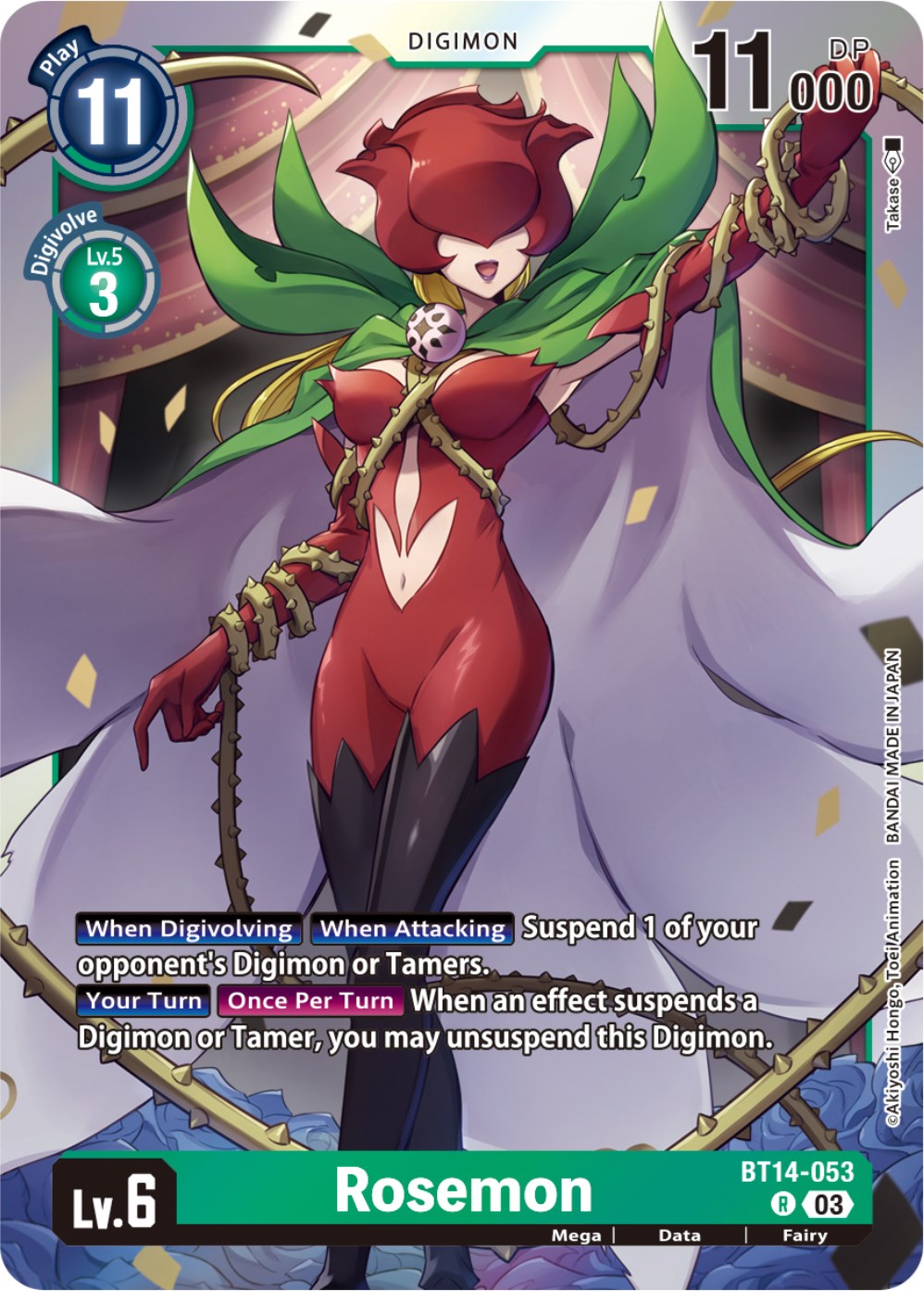 Rosemon [BT14-053] [Blast Ace] | Card Merchant Takapuna