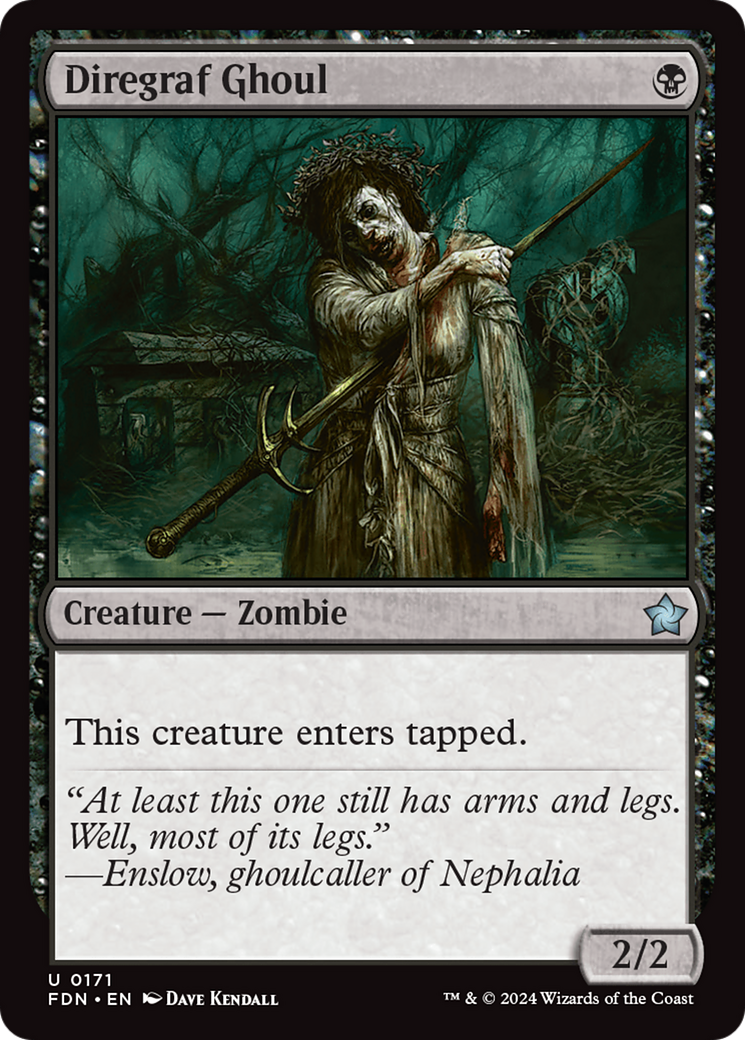 Diregraf Ghoul [Foundations] | Card Merchant Takapuna