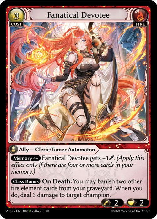 Fanatical Devotee (102) [Alchemical Revolution] | Card Merchant Takapuna