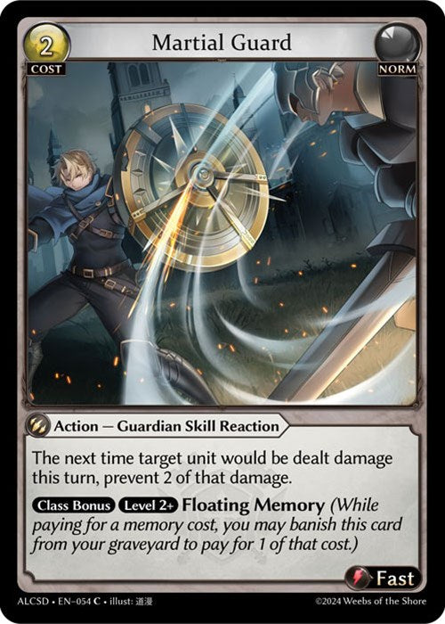 Martial Guard (54) [Alchemical Revolution: Starter Decks] | Card Merchant Takapuna