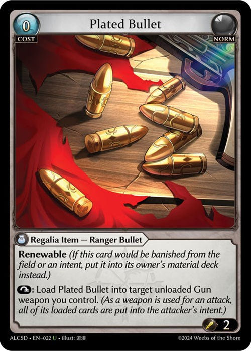 Plated Bullet (22) [Alchemical Revolution: Starter Decks] | Card Merchant Takapuna