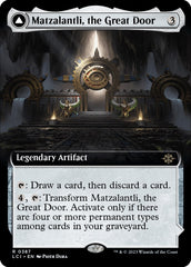 Matzalantli, the Great Door // The Core (Extended Art) [The Lost Caverns of Ixalan] | Card Merchant Takapuna
