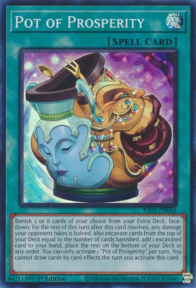 Pot of Prosperity [RA01-EN066] Super Rare | Card Merchant Takapuna