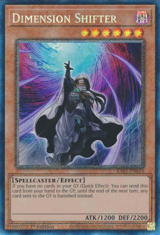 Dimension Shifter [RA01-EN014] Prismatic Collector's Rare | Card Merchant Takapuna