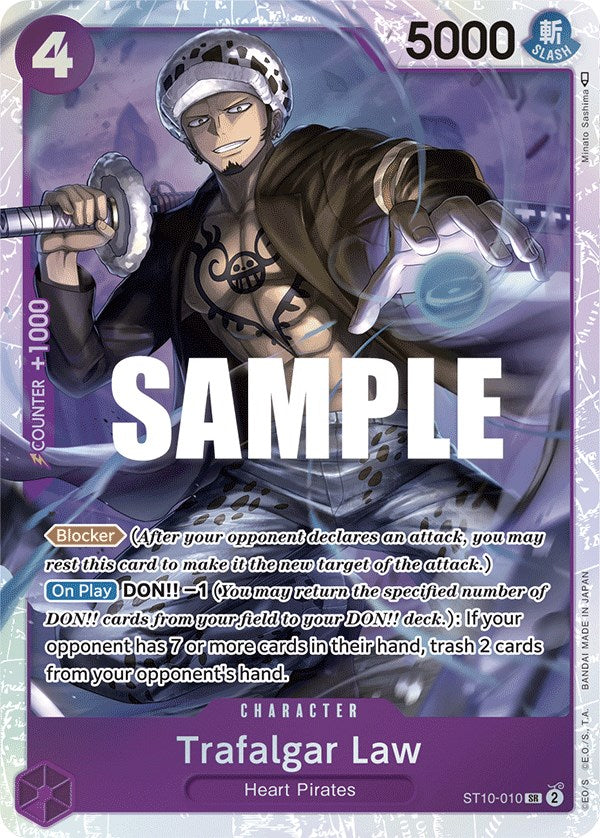 Trafalgar Law [Ultra Deck - The Three Captains] | Card Merchant Takapuna