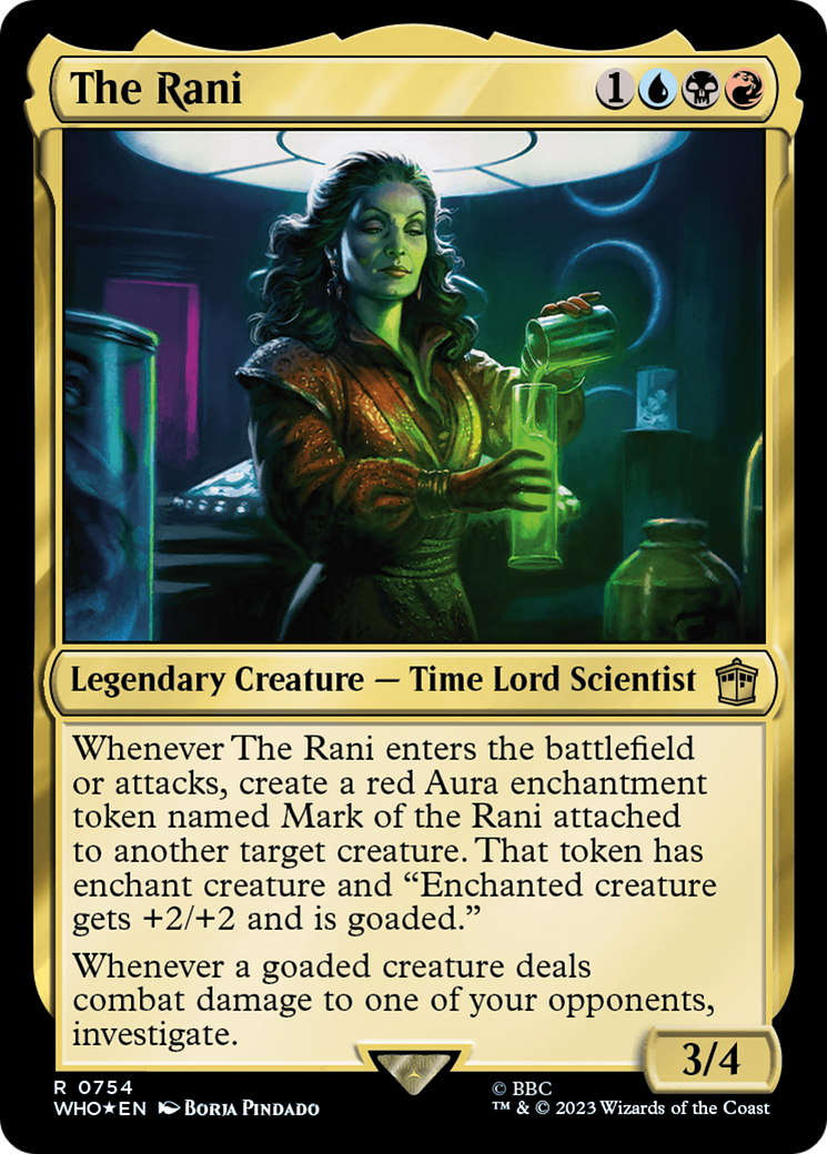 The Rani (Surge Foil) [Doctor Who] | Card Merchant Takapuna