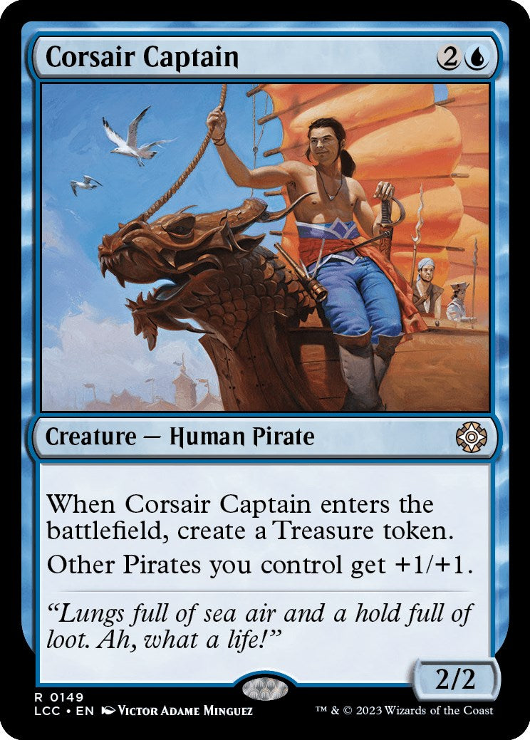 Corsair Captain [The Lost Caverns of Ixalan Commander] | Card Merchant Takapuna