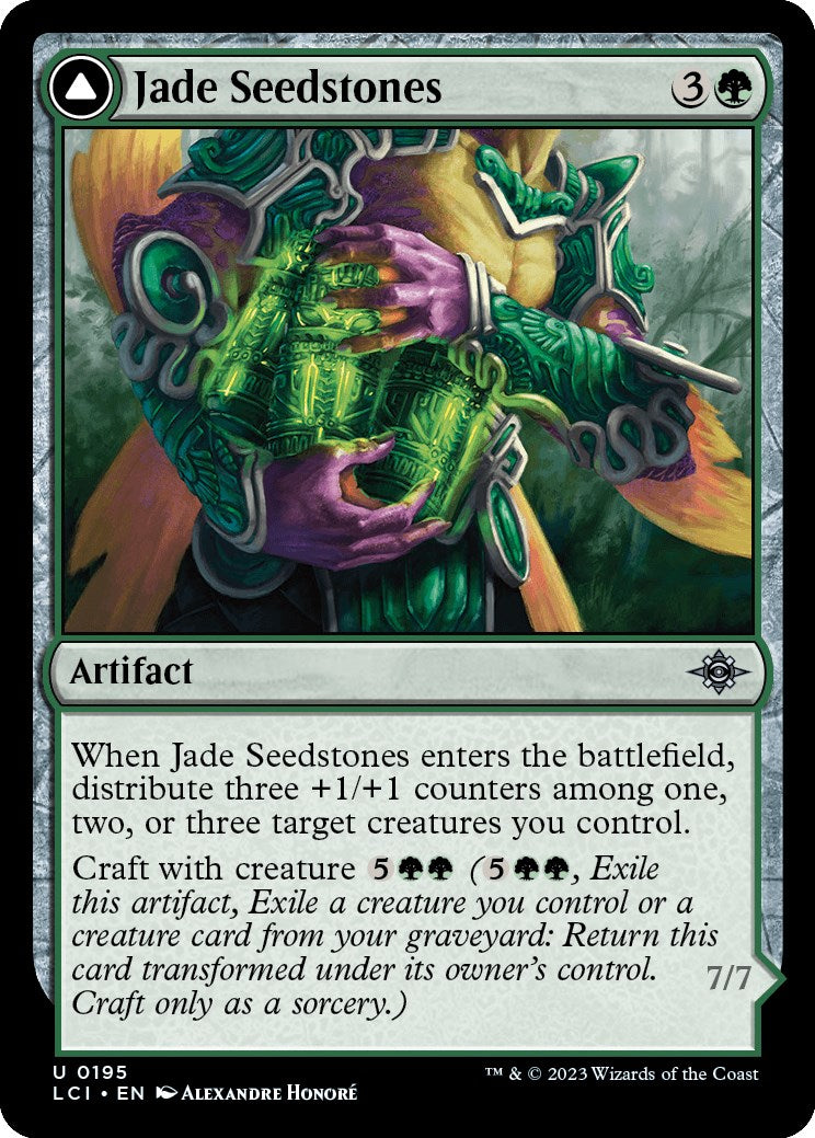 Jade Seedstones [The Lost Caverns of Ixalan] | Card Merchant Takapuna