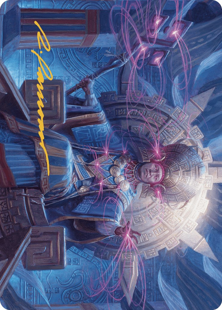 Akal Pakal, First Among Equals Art Card (8/81) (Gold-Stamped Signature) [The Lost Caverns of Ixalan Art Series] | Card Merchant Takapuna