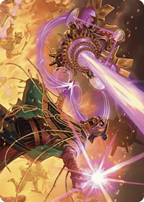 Cosmium Blast Art Card [The Lost Caverns of Ixalan Art Series] | Card Merchant Takapuna