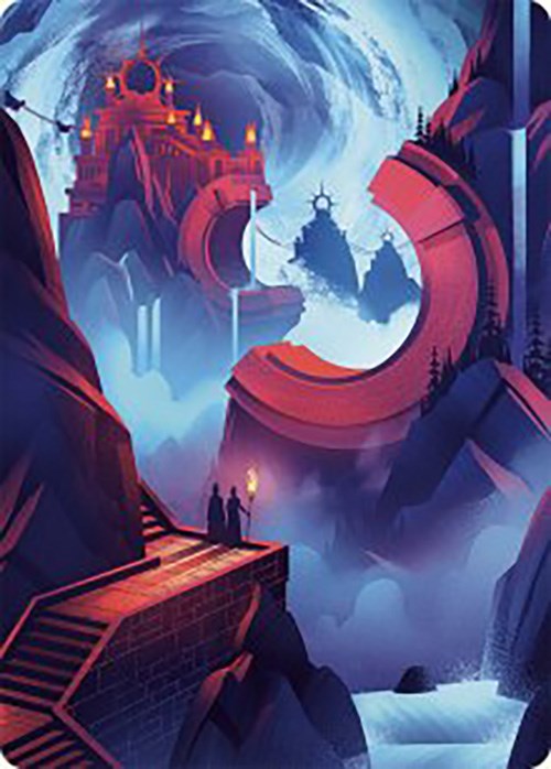 Mountain Art Card [The Lost Caverns of Ixalan Art Series] | Card Merchant Takapuna