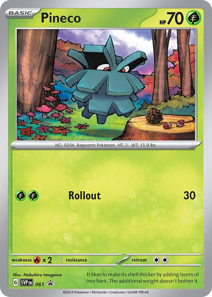Pineco (061) [Scarlet & Violet 151] | Card Merchant Takapuna