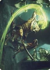 Contest of Claws Art Card [The Lost Caverns of Ixalan Art Series] | Card Merchant Takapuna