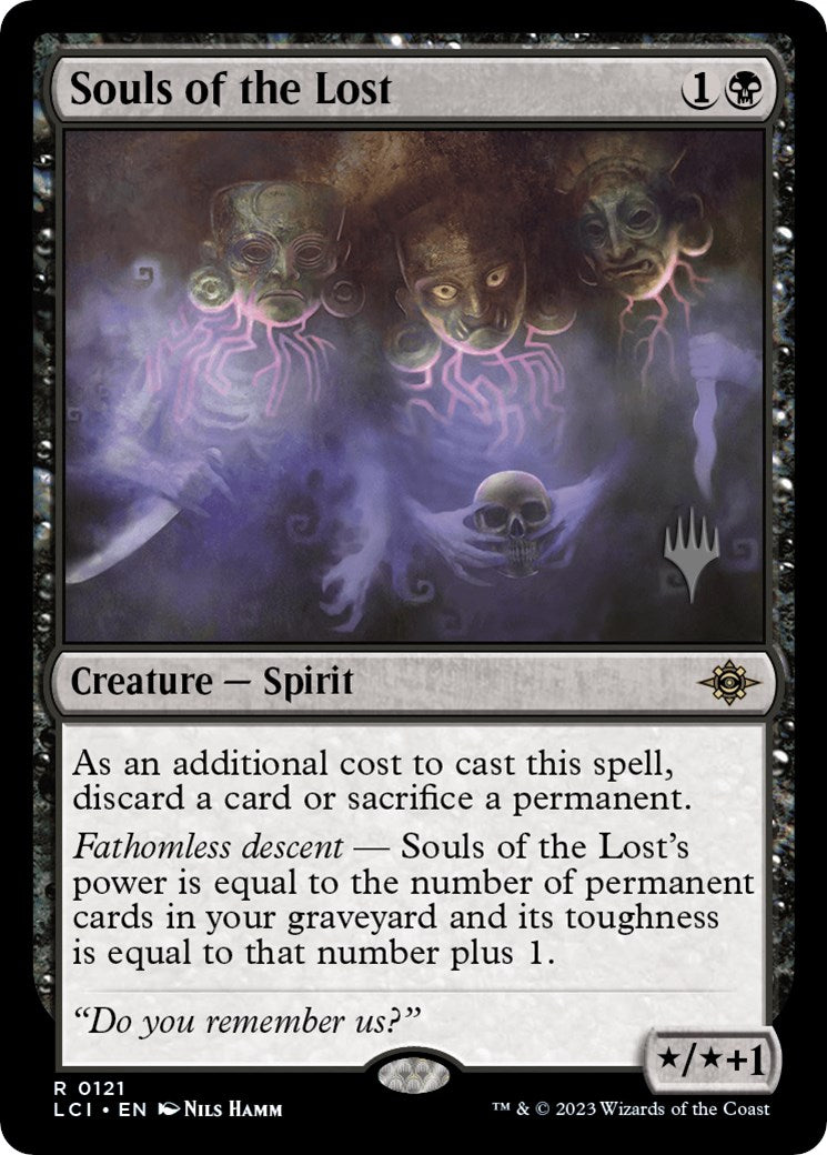 Souls of the Lost (Promo Pack) [The Lost Caverns of Ixalan Promos] | Card Merchant Takapuna
