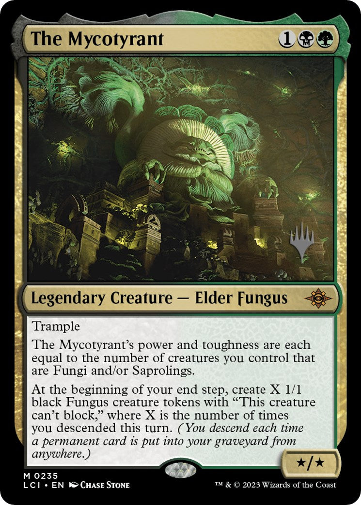 The Mycotyrant (Promo Pack) [The Lost Caverns of Ixalan Promos] | Card Merchant Takapuna