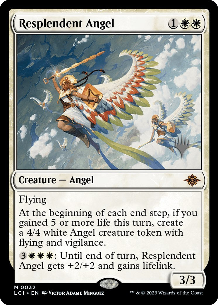 Resplendent Angel (Promo Pack) [The Lost Caverns of Ixalan Promos] | Card Merchant Takapuna