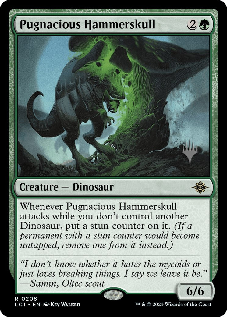 Pugnacious Hammerskull (Promo Pack) [The Lost Caverns of Ixalan Promos] | Card Merchant Takapuna