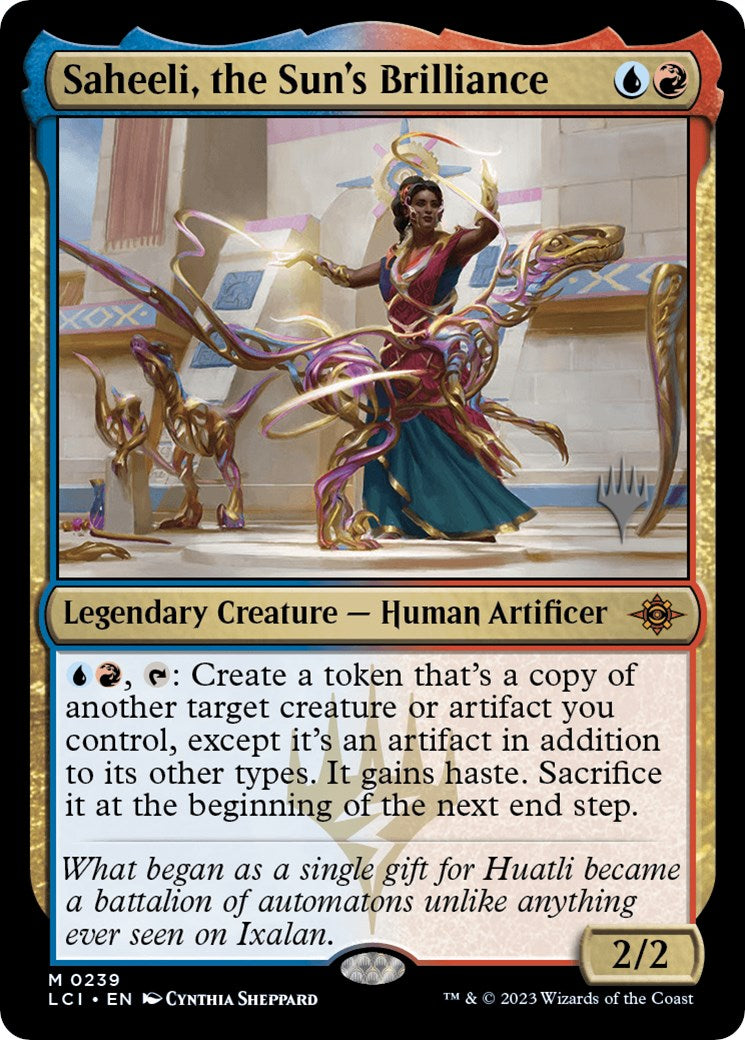 Saheeli, the Sun's Brilliance (Promo Pack) [The Lost Caverns of Ixalan Promos] | Card Merchant Takapuna