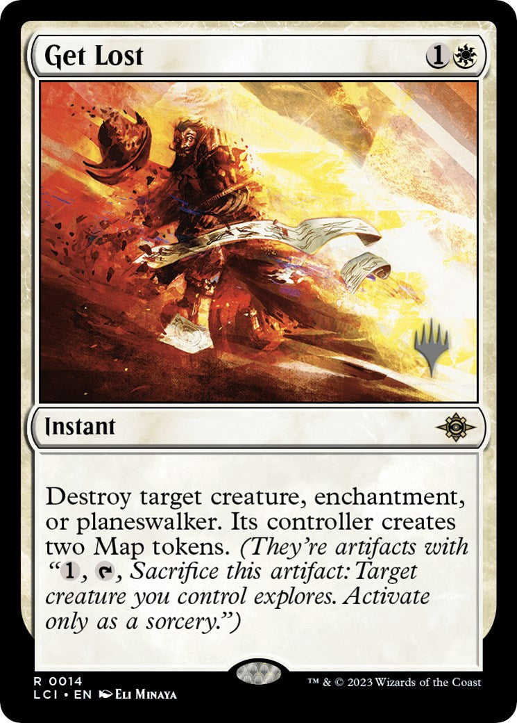 Get Lost (Promo Pack) [The Lost Caverns of Ixalan Promos] | Card Merchant Takapuna