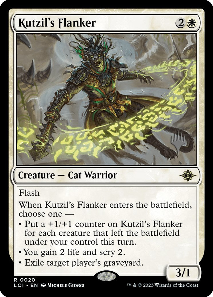 Kutzil's Flanker (Promo Pack) [The Lost Caverns of Ixalan Promos] | Card Merchant Takapuna