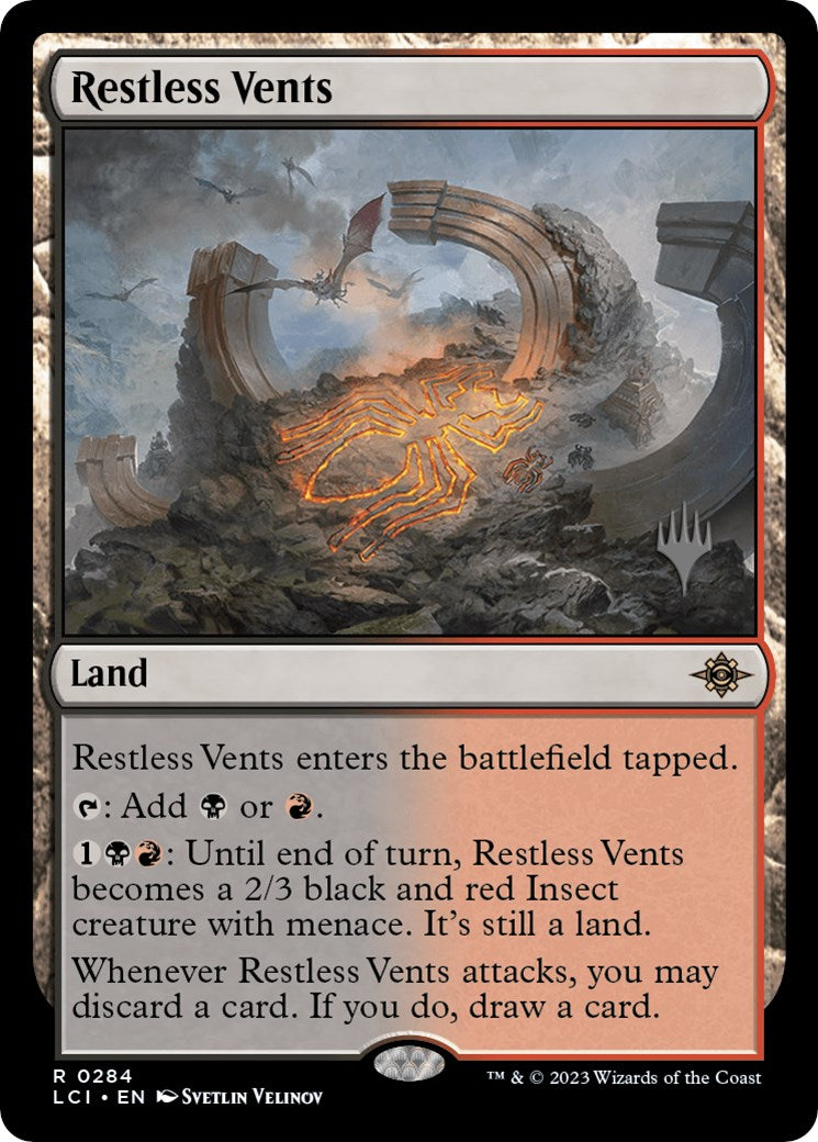Restless Vents (Promo Pack) [The Lost Caverns of Ixalan Promos] | Card Merchant Takapuna