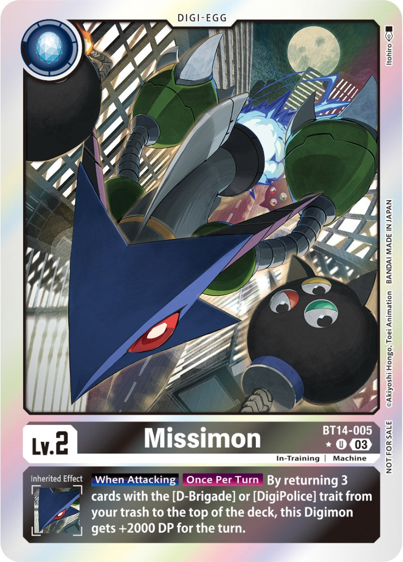 Missimon [BT14-005] (Blast Ace Box Promotion Pack) [Blast Ace] | Card Merchant Takapuna