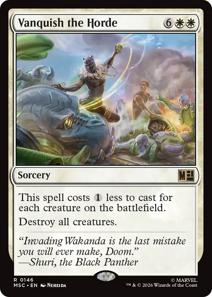 Vanquish the Horde [Marvel Super Heroes Commander] | Card Merchant Takapuna
