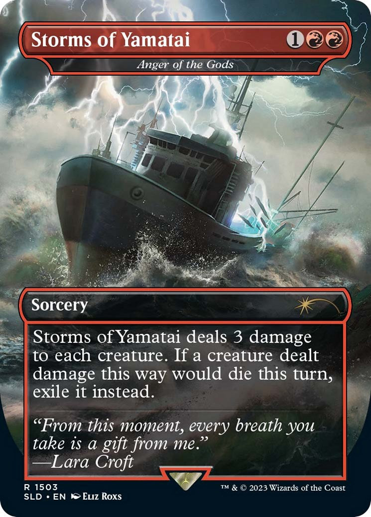 Storms of Yamatai - Anger of the Gods [Secret Lair Drop Series] | Card Merchant Takapuna