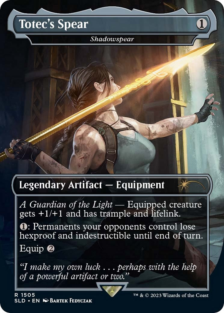 Totec's Spear - Shadowspear [Secret Lair Drop Series] | Card Merchant Takapuna