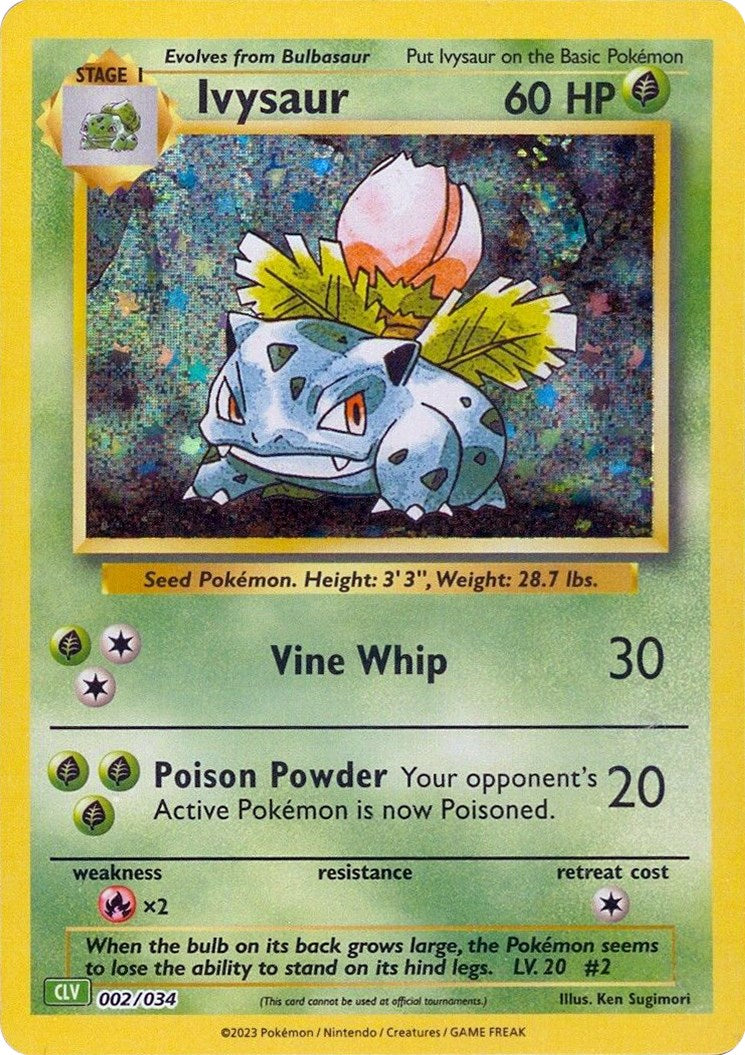 Ivysaur [Trading Card Game Classic] | Card Merchant Takapuna