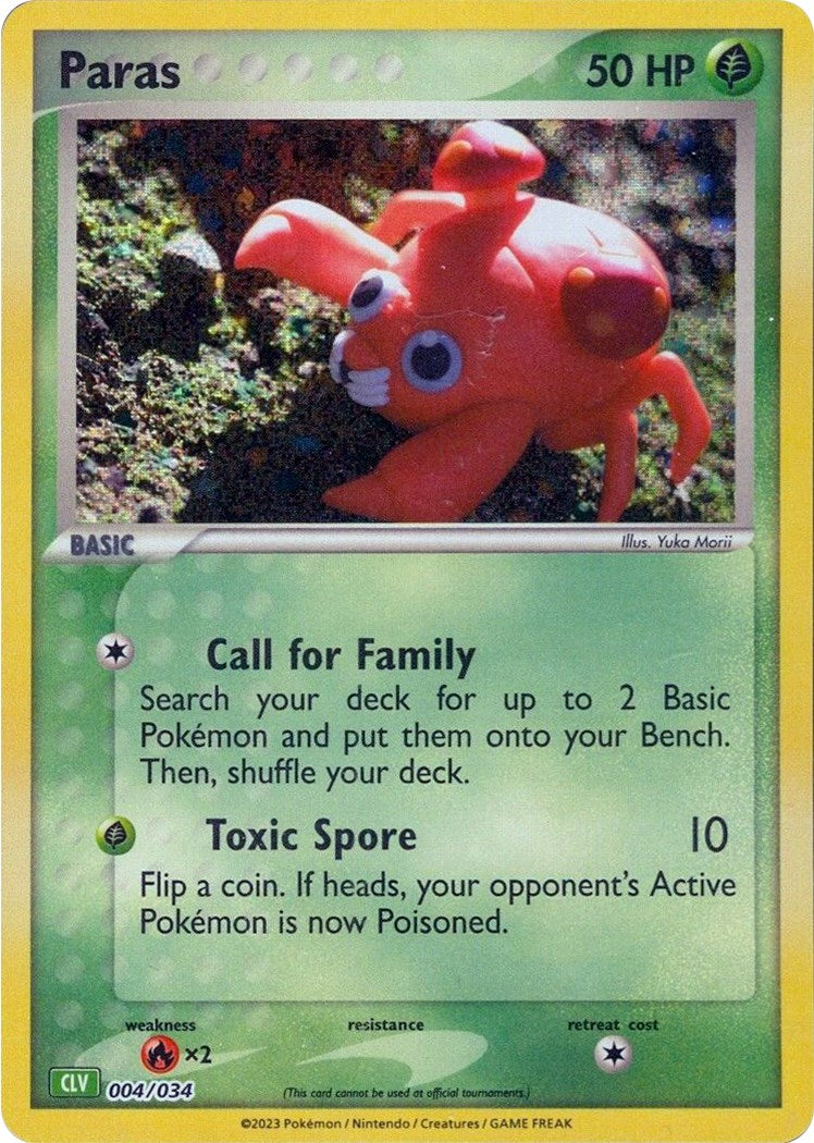 Paras [Trading Card Game Classic] | Card Merchant Takapuna