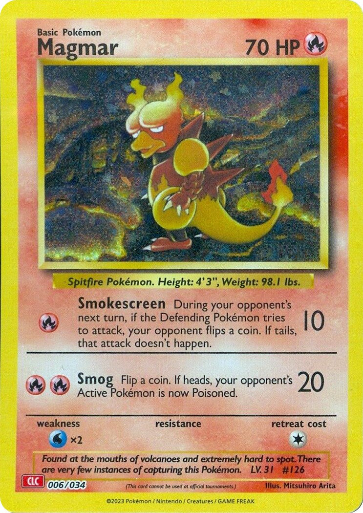 Magmar [Trading Card Game Classic] | Card Merchant Takapuna