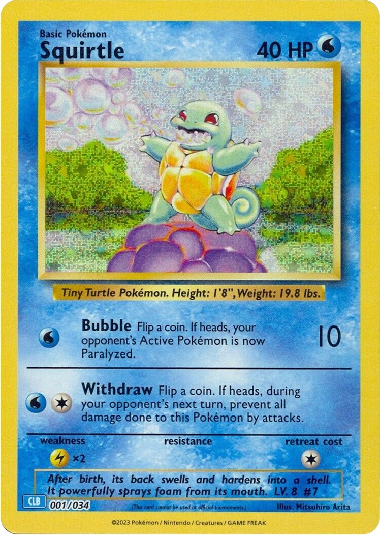 Squirtle [Trading Card Game Classic] | Card Merchant Takapuna