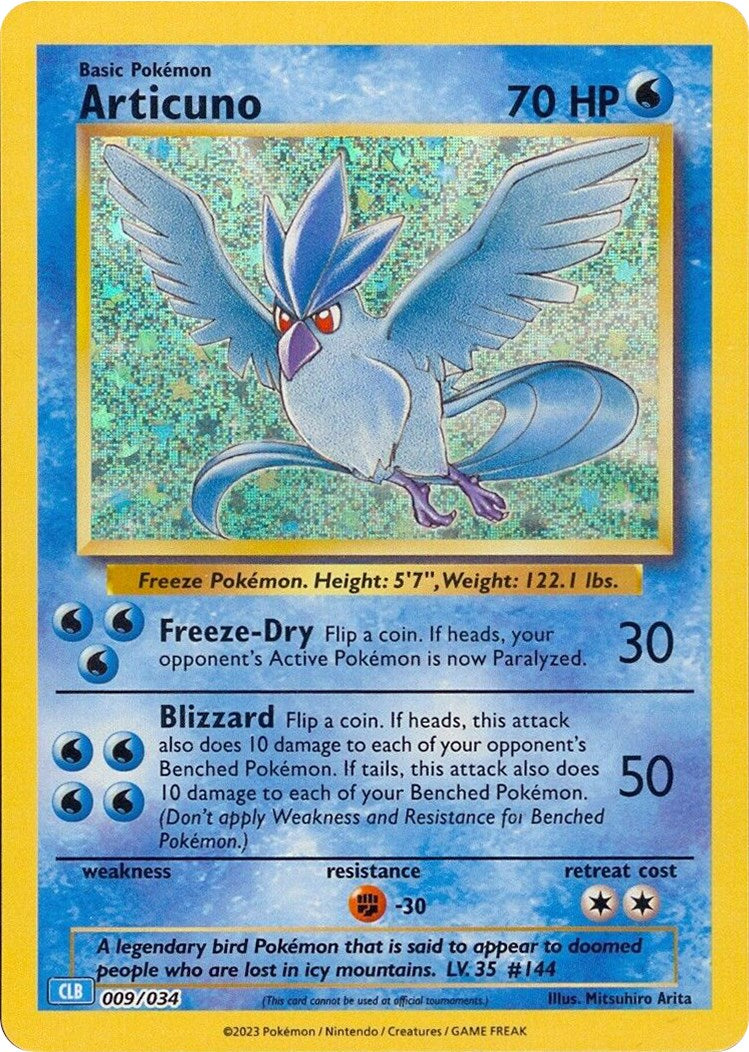 Articuno [Trading Card Game Classic] | Card Merchant Takapuna