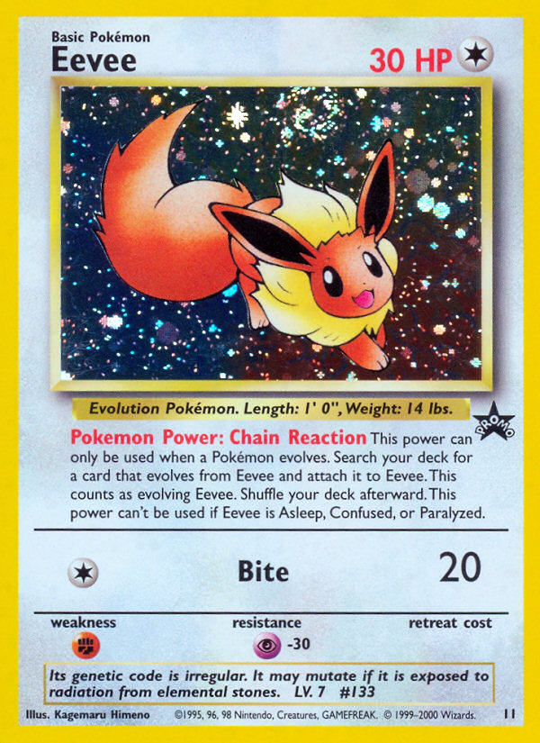 Eevee (11) (JR East Stamp Rally) [Wizards of the Coast: Black Star Promos] | Card Merchant Takapuna