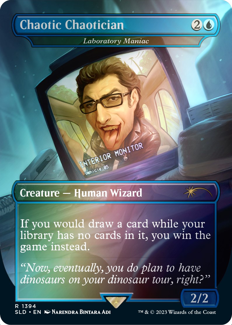Chaotic Chaotician - Laboratory Maniac (Rainbow Foil) [Secret Lair Drop Series] | Card Merchant Takapuna