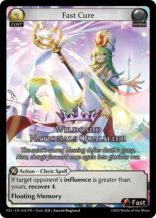 Fast Cure (018) [Promotional Cards] | Card Merchant Takapuna