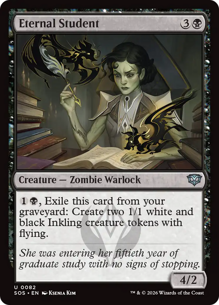 Eternal Student [Secrets of Strixhaven] | Card Merchant Takapuna