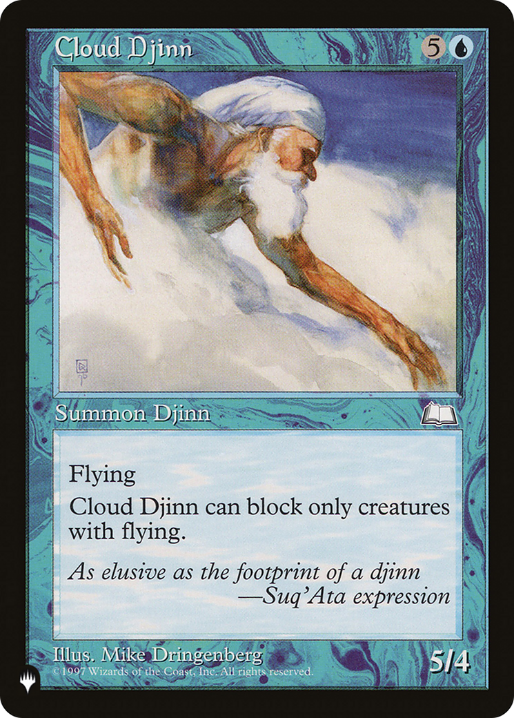 Cloud Djinn [The List] | Card Merchant Takapuna