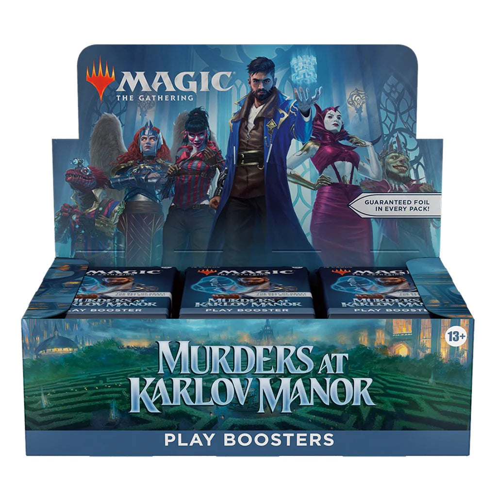 MURDERS AT KARLOV MANOR - PLAY BOOSTER DISPLAY | Card Merchant Takapuna