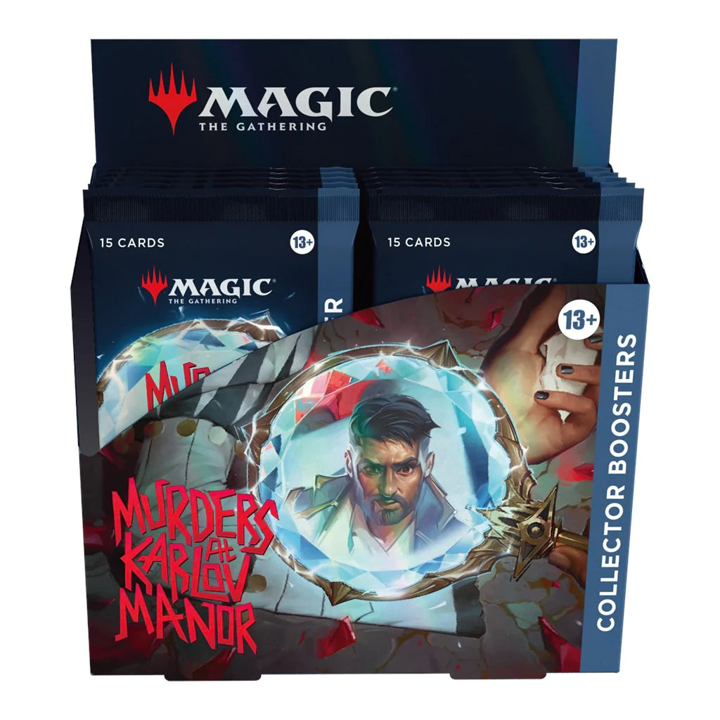 MURDERS AT KARLOV MANOR - COLLECTOR BOOSTER DISPLAY | Card Merchant Takapuna