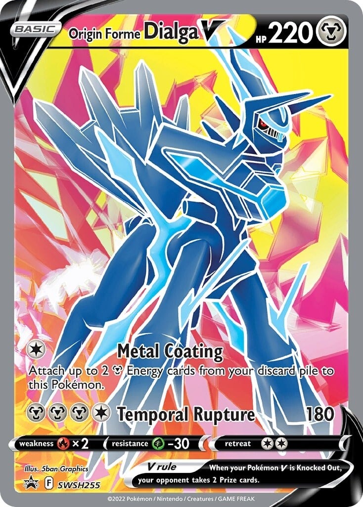Origin Forme Dialga V (SWSH255) [Sword & Shield: Black Star Promos] | Card Merchant Takapuna
