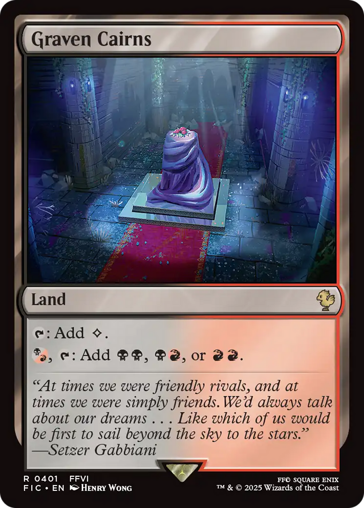 Graven Cairns [FINAL FANTASY Commander] | Card Merchant Takapuna