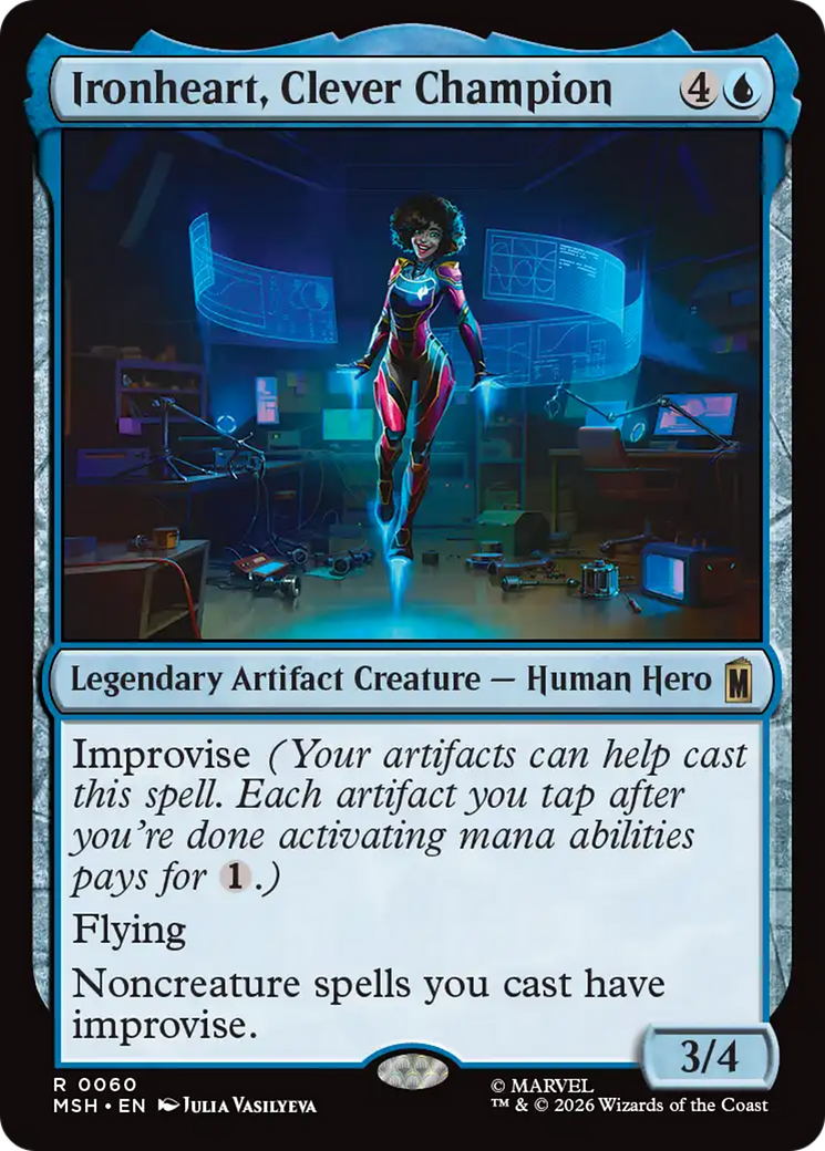 Ironheart, Clever Champion [Marvel Super Heroes] | Card Merchant Takapuna