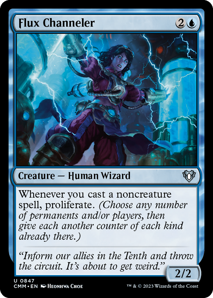 Flux Channeler [Commander Masters] | Card Merchant Takapuna