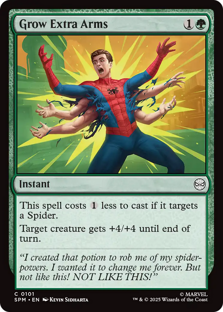 Grow Extra Arms [Marvel's Spider-Man] | Card Merchant Takapuna